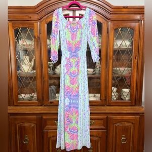 Women’s Lilly Pulitzer Bria Off-The-Shoulder Maxi Dress